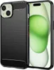 Techsuit Carbon Silicone Back Cover Hülle für Apple iPhone Produktbild-Vorschau 1