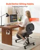Siège ergonomique à genoux - Tabouret à genoux avec dossier Voir les images du produit 2