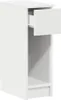 A white cabinet with an open drawer. Produktbild-Vorschau