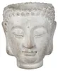 Clayre & Eef Pot de fleurs 15x14x17 cm Gris Pierre Voir les images du produit 1