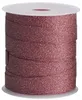 A roll of glittery red ribbon on a white background. Produktbild-Vorschau