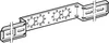 Geberit Montageplatte für 2 Anschlüsse 76,5x153mm Náhľad obrázku produktu 3