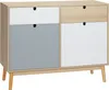 HOMCOM Beistell-Sideboard Wohnzimmer-Aufbewahrungsmöbel mit Produktbild-Vorschau 1