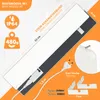 A marketing image showing a modular heating system base module with various specifications and accessories. Produktbild-Vorschau