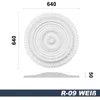 Marbet Design Stuckrosette aus EPS Styropor, weiß - Produktbild-Vorschau 2
