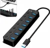 USB 3.0-Hub, Multi-USB-Steckdosenleiste mit 7 Anschlüssen Produktbild-Vorschau 1