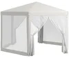 Outsunny Gartenpavillon 3,94x3,412m 6-eckig Pavillon mit Produktbild-Vorschau 1