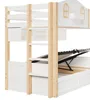 Etagenbett 90x200 cm im Hausdesign mit hydraulischem Produktbild-Vorschau 19