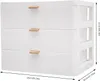 Schreibtisch Aufbewahrungsbox 3-schicht organizer Schublade Produktbild-Vorschau 9