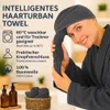 Betz 2 Stück Frottee Haarturban BERLIN Turban mit Knopf Produktbild-Vorschau 4