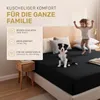 Lavea® Spannbettlaken 180x200cm - 200x200cm, Maya, 100% Produktbild-Vorschau 5