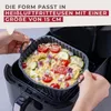 Fackelmann Silikonform für Heißluftfritteuse 17 cm, Produktbild-Vorschau 4