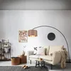 Metalowa lampa łukowa MANSUR, czarna, wysokość 210 cm Podgląd zdjęcia produktu 12