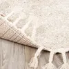 Volero - Teppich Hochflor Rund - Lofty Fringe Creme Weiß - Produktbild-Vorschau 5