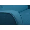 Miliboo - Sofa skandinavisch 2 Plätze Blau ULLA Produktbild-Vorschau 5