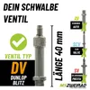 2x Schwalbe Schlauch DV19 40mm 40/62-584/635 Modell 2026 + Produktbild-Vorschau 3