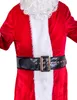 Nikolaus Weihnachtsmann Kostüm Set 3-tlg. | Rot Weiß Produktbild-Vorschau 3