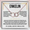 Collier en or rose avec cristaux de zirconium - À notre Voir les images du produit 1