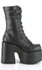 CAMEL-250 Damen Boots von DemoniaCult, Schwarz  , EU 38, US Produktbild-Vorschau 7