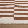 Dywan nowoczesny w paski - Dazzle Blocks Brązowy/Biały Podgląd zdjęcia produktu 5