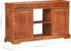 vidaXL Príborník 135x35x75 cm Akazienholz Massiv Náhľad obrázku produktu 6
