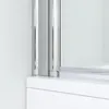 Duschwand für Badewanne 77x144 cm Nano Badewannenfaltwand Produktbild-Vorschau 5