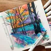 Carnet de croquis OHUHU Carnet de croquis 176x165mm, 30 Voir les images du produit 4