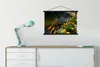MuchoWow® Textilposter Koi-Karpfen in einem Teich mit Produktbild-Vorschau 3