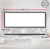 A diagram showing the dimensions of an LED panel. Produktbild-Vorschau