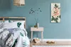 Wandbild Leinwand Bilder Wanduhr Geräuschlos 30x60 Malerei Produktbild-Vorschau 4