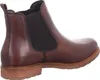 A side view of a brown leather Chelsea boot. Produktbild-Vorschau