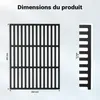 Griglia in ghisa Wiltec 26 x 44,5 cm, griglia per grill a Anteprima dell’immagine prodotto 10