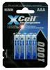 XCell 117313, Nabíjateľná batéria, AAA, Nikel-Metal Hydrid Náhľad obrázku produktu 10