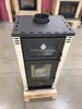 EEK A+ Kaminofen mit Backfach PRITY K2 GT F creme – 8,1kW Produktbild-Vorschau 7