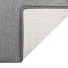 vidaXL Teppichläufer Dunkelgrau 50x200 cm Produktbild-Vorschau 4