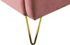 BELIANI Polsterbett Rosa Samtstoff mit Lattenrost 180 x 200 Produktbild-Vorschau 10