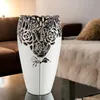 GILDE Vase Rose weiß H. 31,5 cm, 58457 Produktbild-Vorschau 2