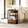 HOMCOM Table d'appoint, table de chevet, bout de canapé, Voir les images du produit 2