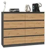 Topeshop M8 120 ANT/ART KPL, Anthrazit, Eiche, 8 Produktbild-Vorschau 9