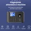 A fingerprint attendance machine with its features listed below. Podgląd zdjęcia produktu