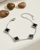 Armband 925er Sterlingsilber Armband "Clover" in Produktbild-Vorschau 14