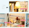 3D-Puzzle DIY holz Miniaturhaus Modellbausatz Puppenhaus Produktbild-Vorschau 4