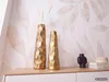 FineBuy, set di 2 vasi decorativi in alluminio dorato, Anteprima dell’immagine prodotto 4