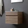 Mobile bagno sospeso da 60 cm con cassetto, specchio e Anteprima dell’immagine prodotto 4