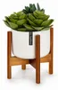 Fox & Fern Pflanzenständer mit Blumentopf, Stylischer Produktbild-Vorschau 1