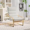 HOMCOM Sessel, Loungesessel mit geschwungenen Beinen und Produktbild-Vorschau 2