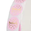 Relaxdays Handmade with Love Aufkleber, 2500 selbstklebende Produktbild-Vorschau 6