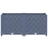 vidaXL Letto rialzato 80x40x38 cm Polipropilene Anteprima dell’immagine prodotto 3