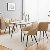 CLIPOP Chaise de salle à manger (lot de 2) avec accoudoirs, Voir les images du produit 3