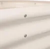 Close-up view of the corrugated side of a cream-colored raised garden bed, showing two screws. Produktbild-Vorschau